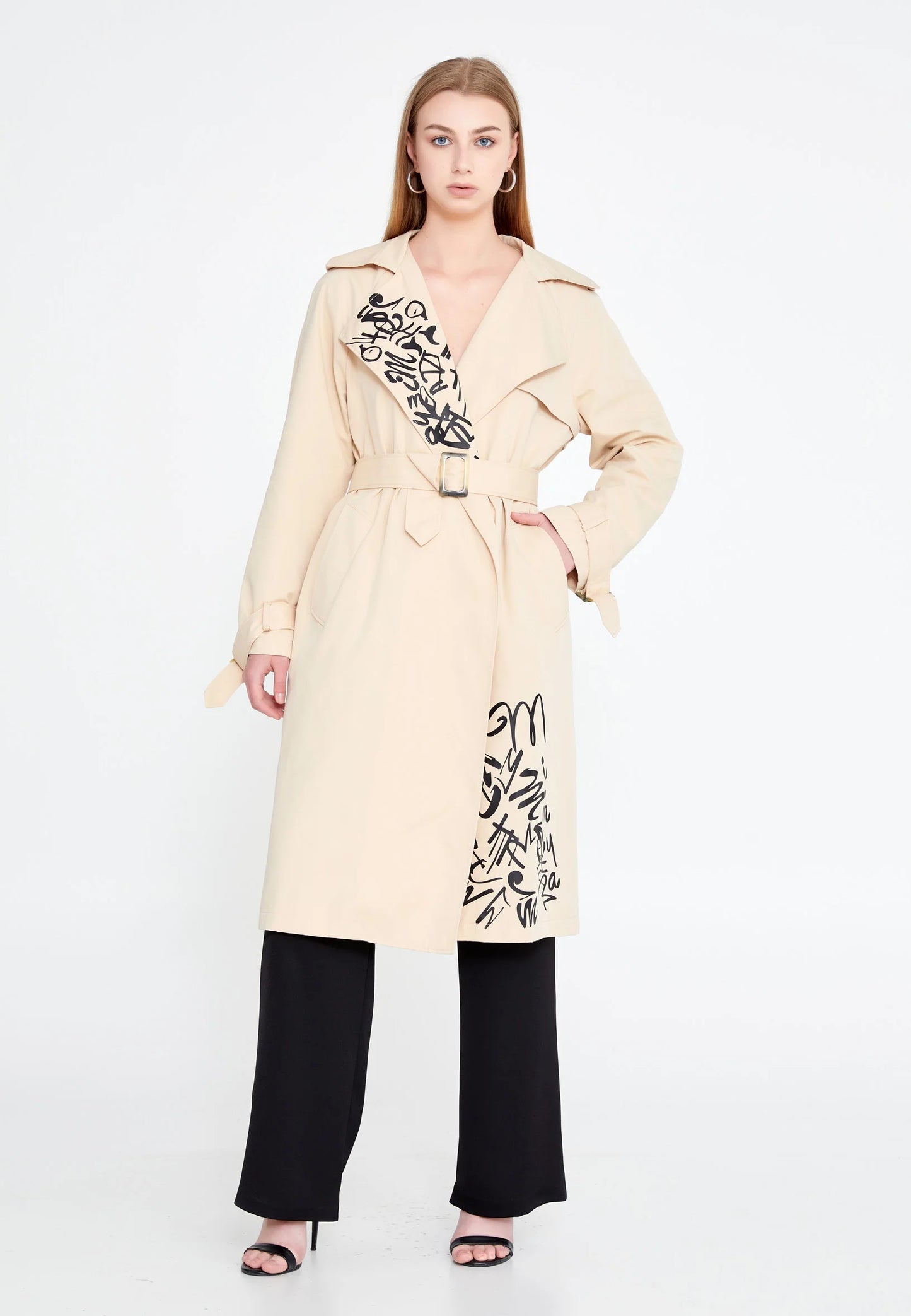 Long Sleeve Regular Trenchcoat Unit Price: $55.00