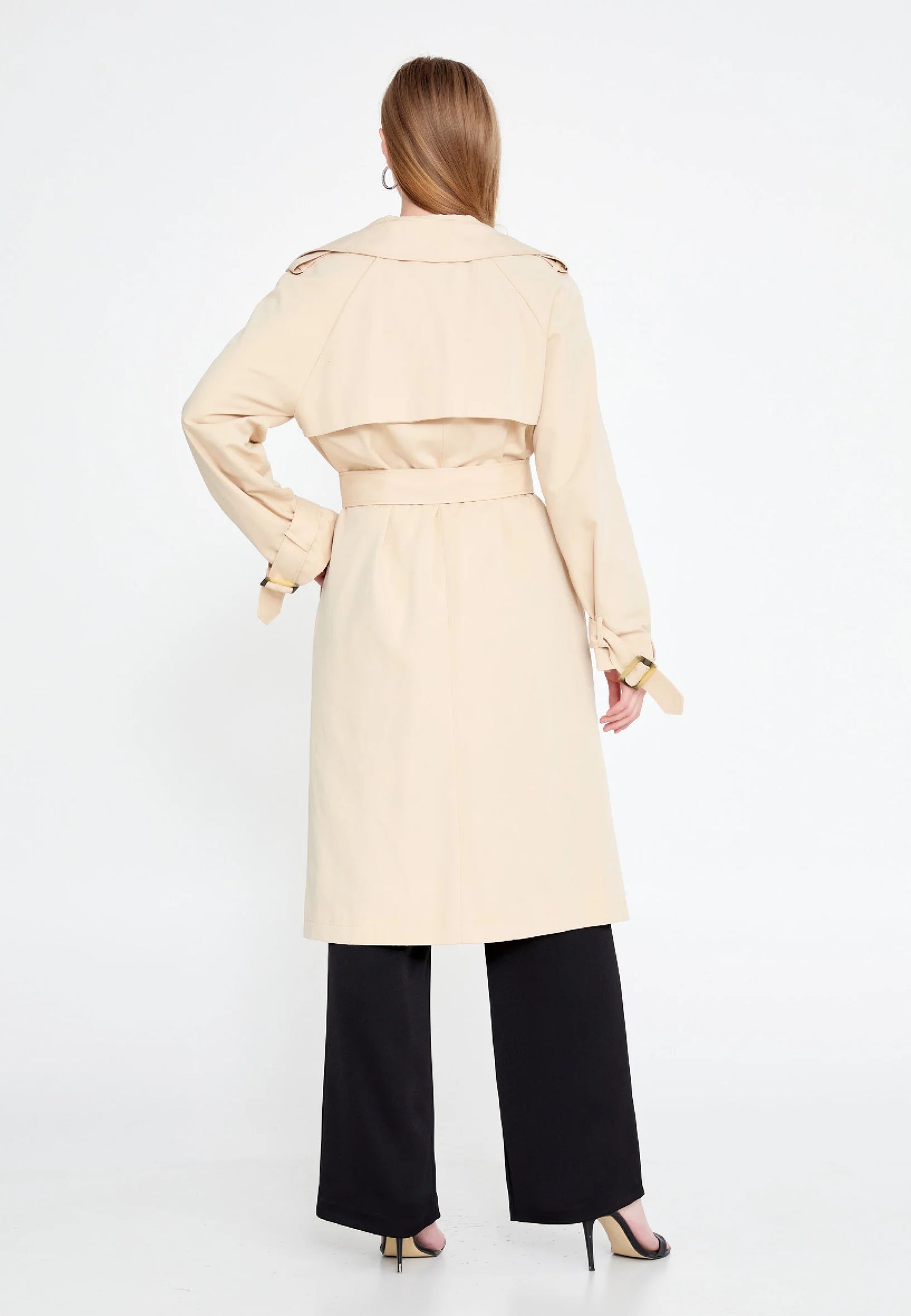 Long Sleeve Regular Trenchcoat Unit Price: $55.00