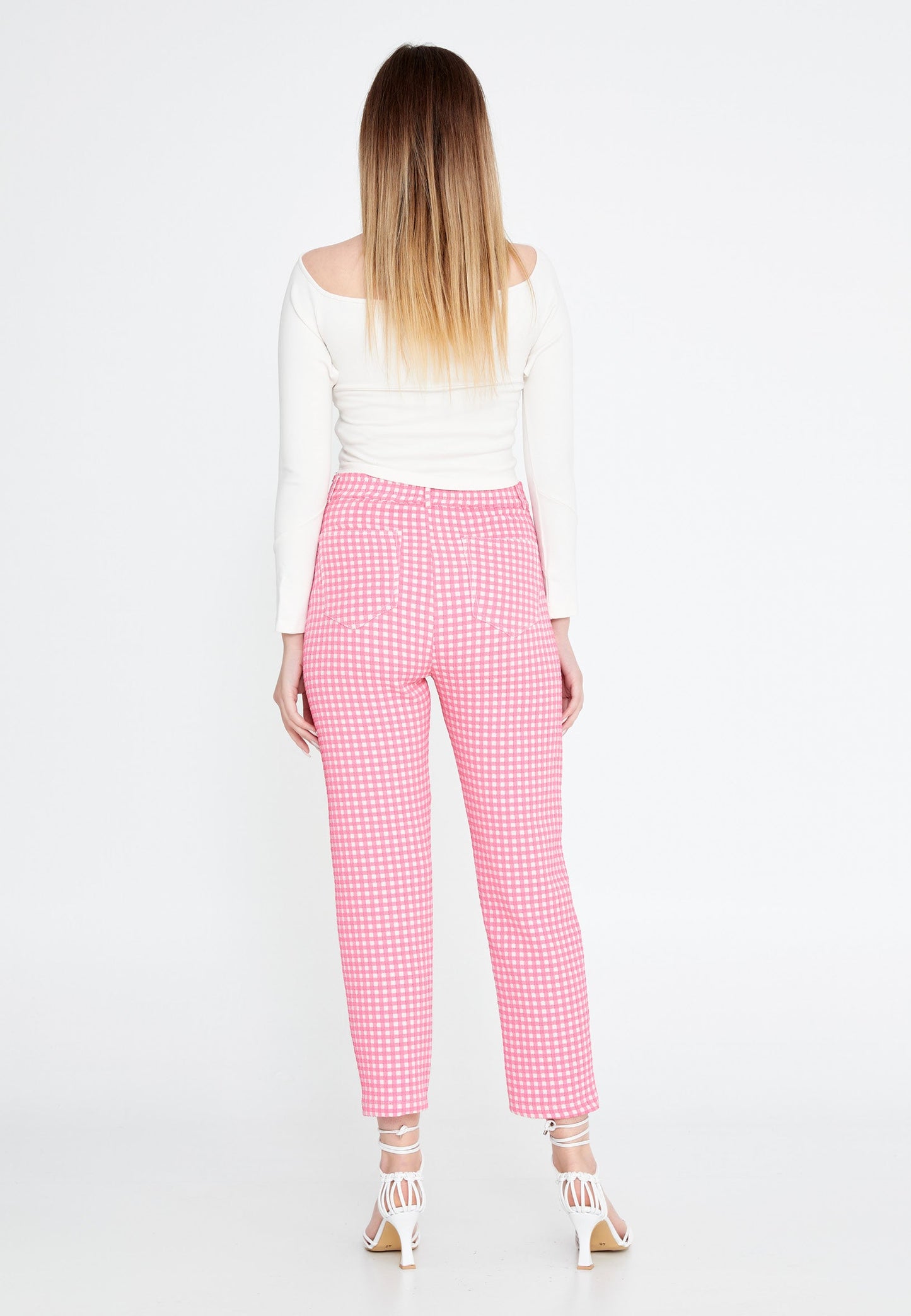 Regular Fit Regular Pants Pink - Unit Price: 14$