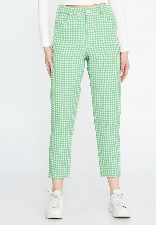 Regular Fit Regular Pants Green - Unit Price: 14$