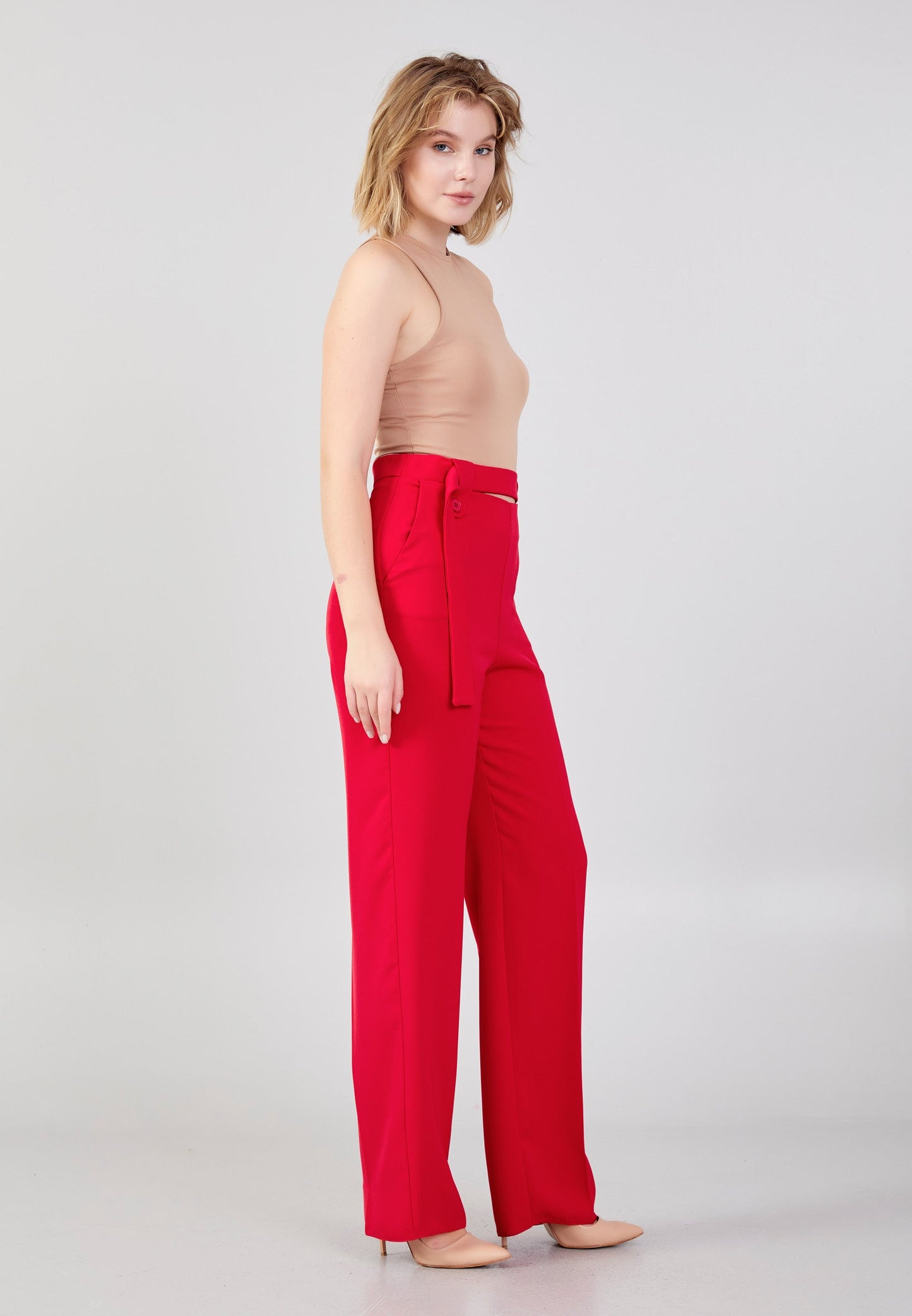 Regular Fit Regular Pants Fuchsia - Unit Price: 24$