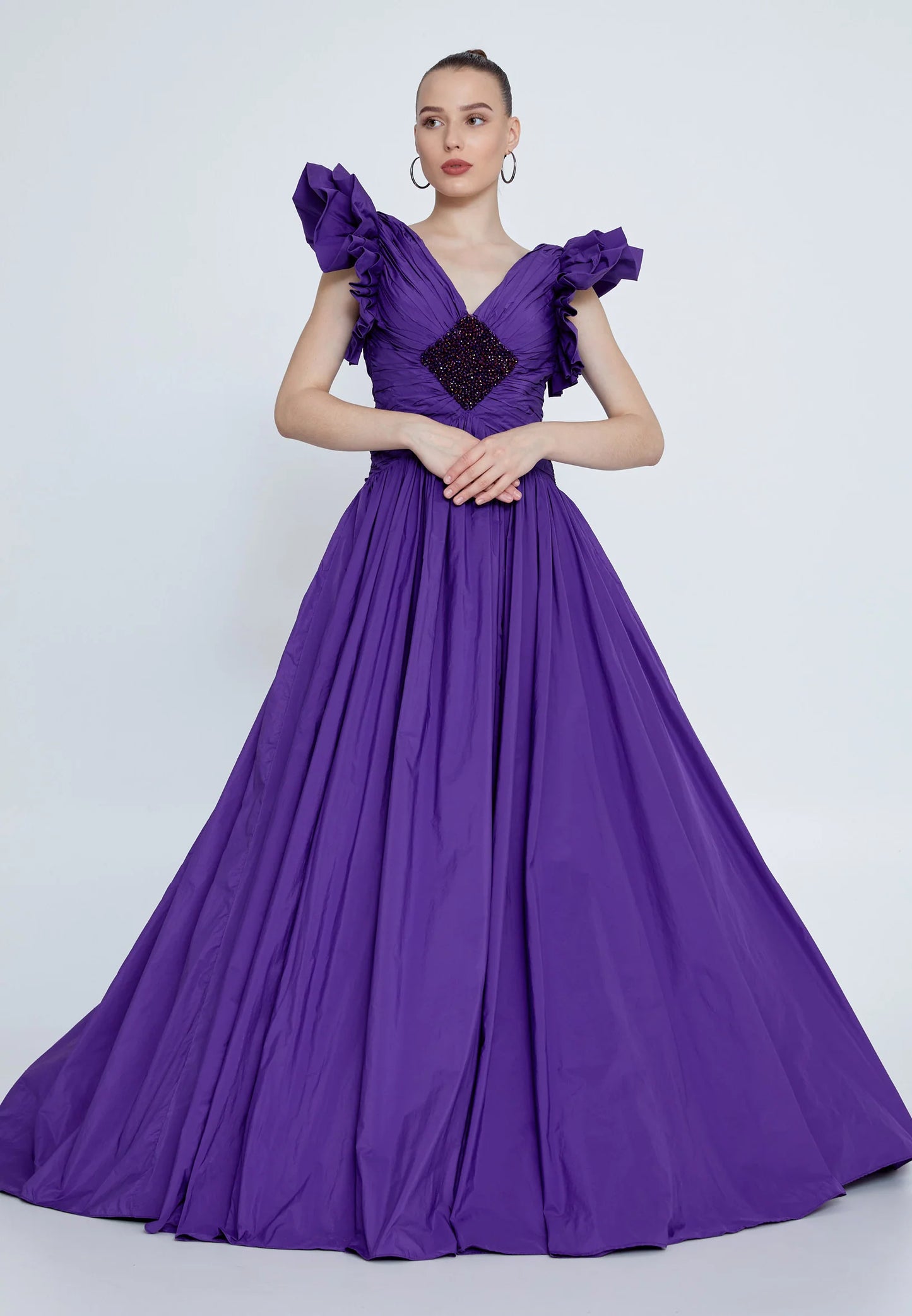 Sleeveless Maxi Polyester A - Line Regular Prom Dress Unit Price: $170.00