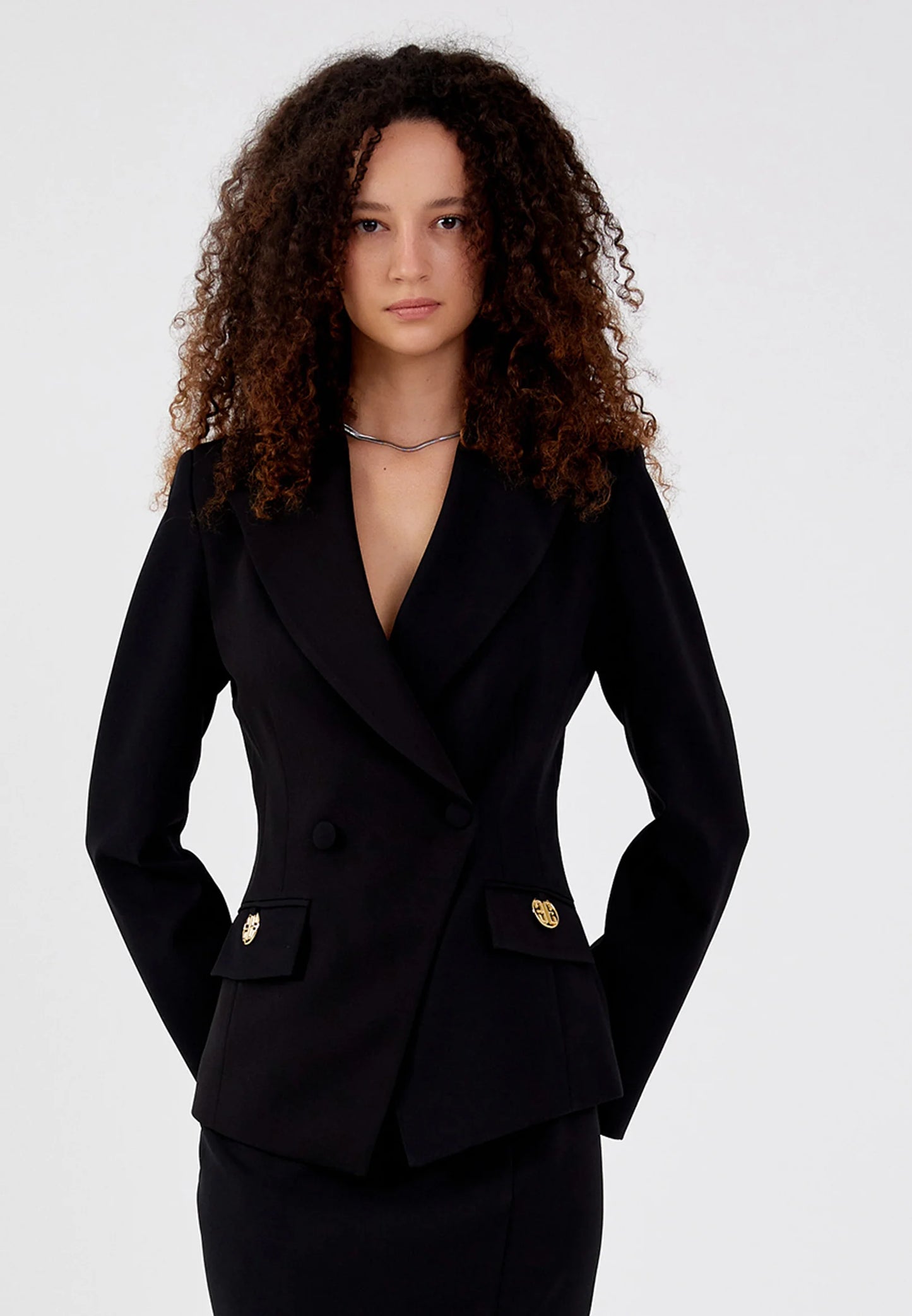 Long Sleeve Viscose Solid Color Regular Jacket Unit Price: $44.00