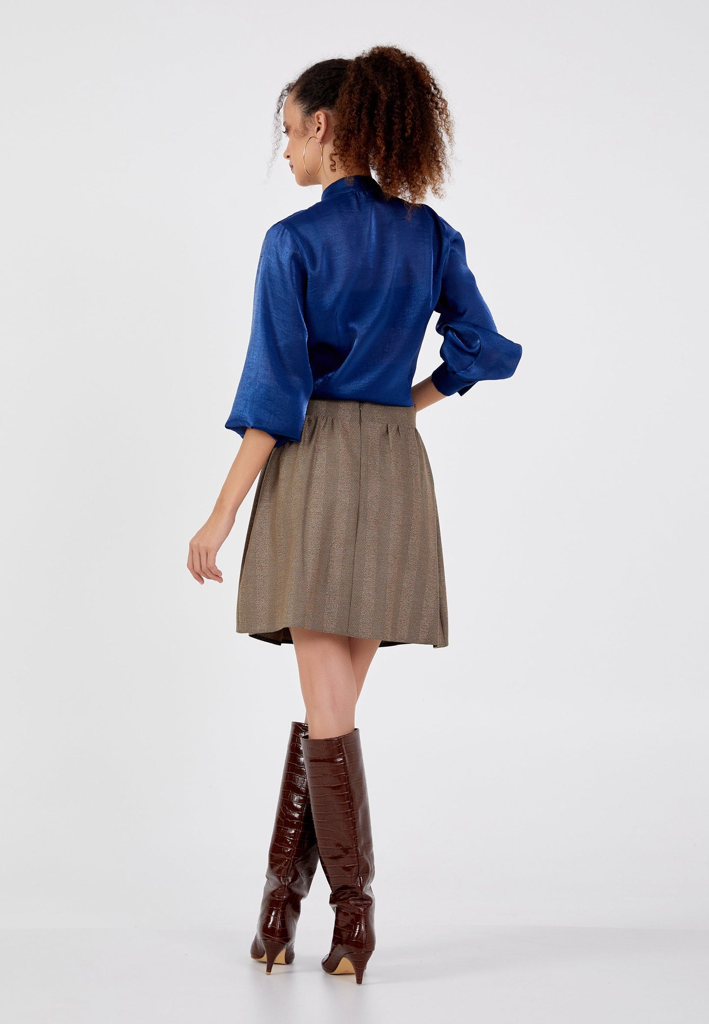 Mini Monogram Regular Skirt Camel - Unit Price: 17$