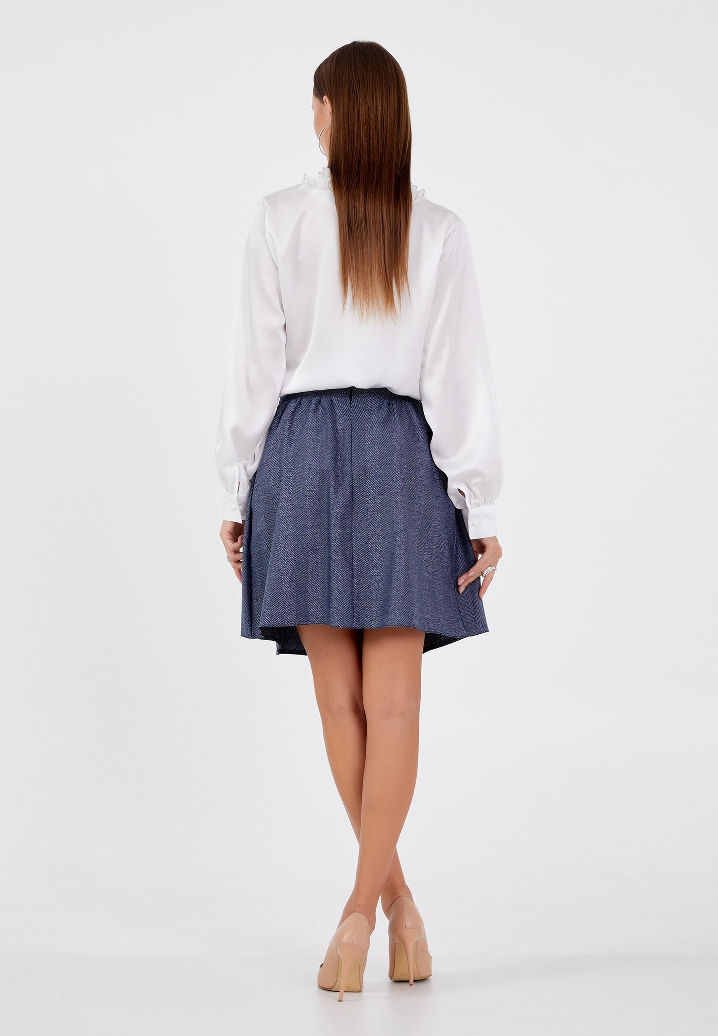 Mini Monogram Regular Skirt Navy - Unit Price: 17$