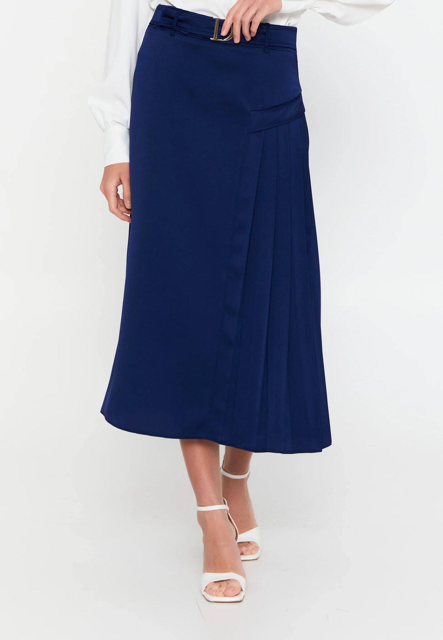 Maxi Solid Color Regular Skirt Unit Price: $32.00