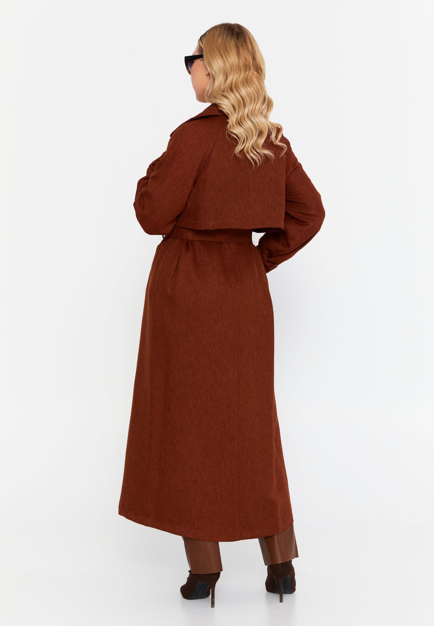 Long Sleeve Regular Trenchcoat Tile - Unit Price: 67$