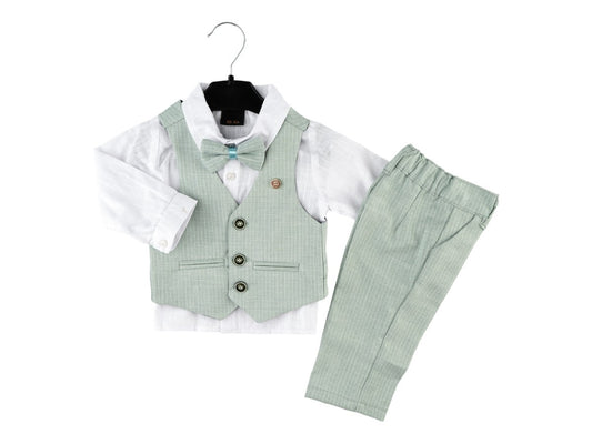 3 Pieces with Vest 6-9-12-18 Months Unit Price: $9.50